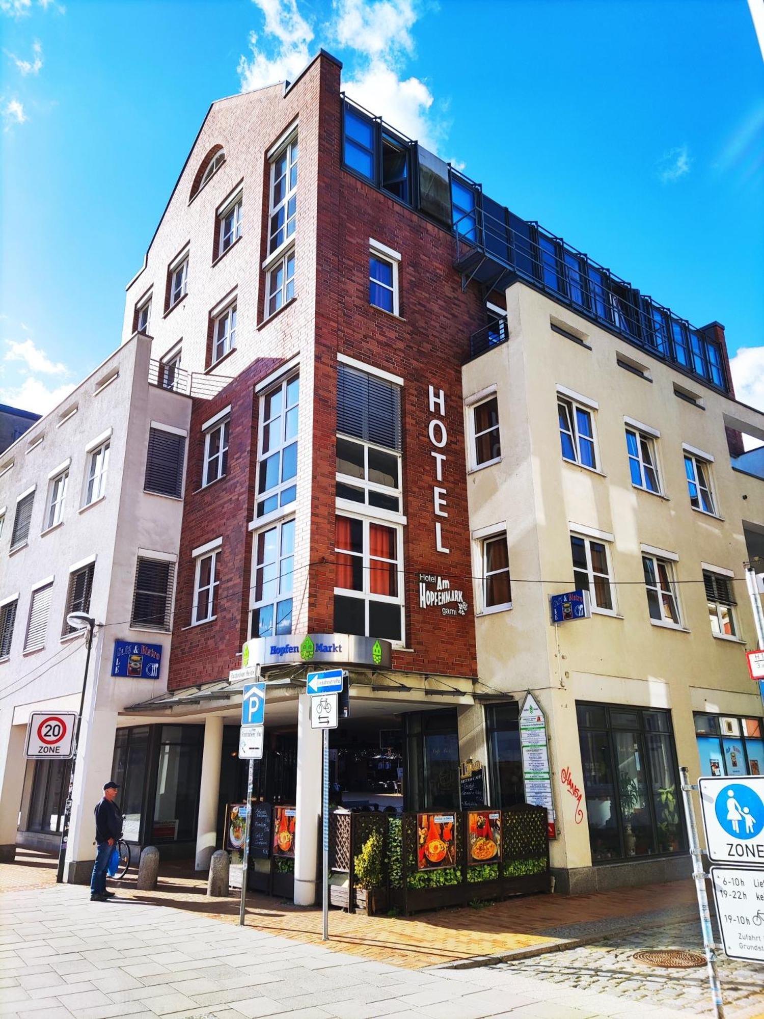 Hotel Am Hopfenmarkt Росток Экстерьер фото